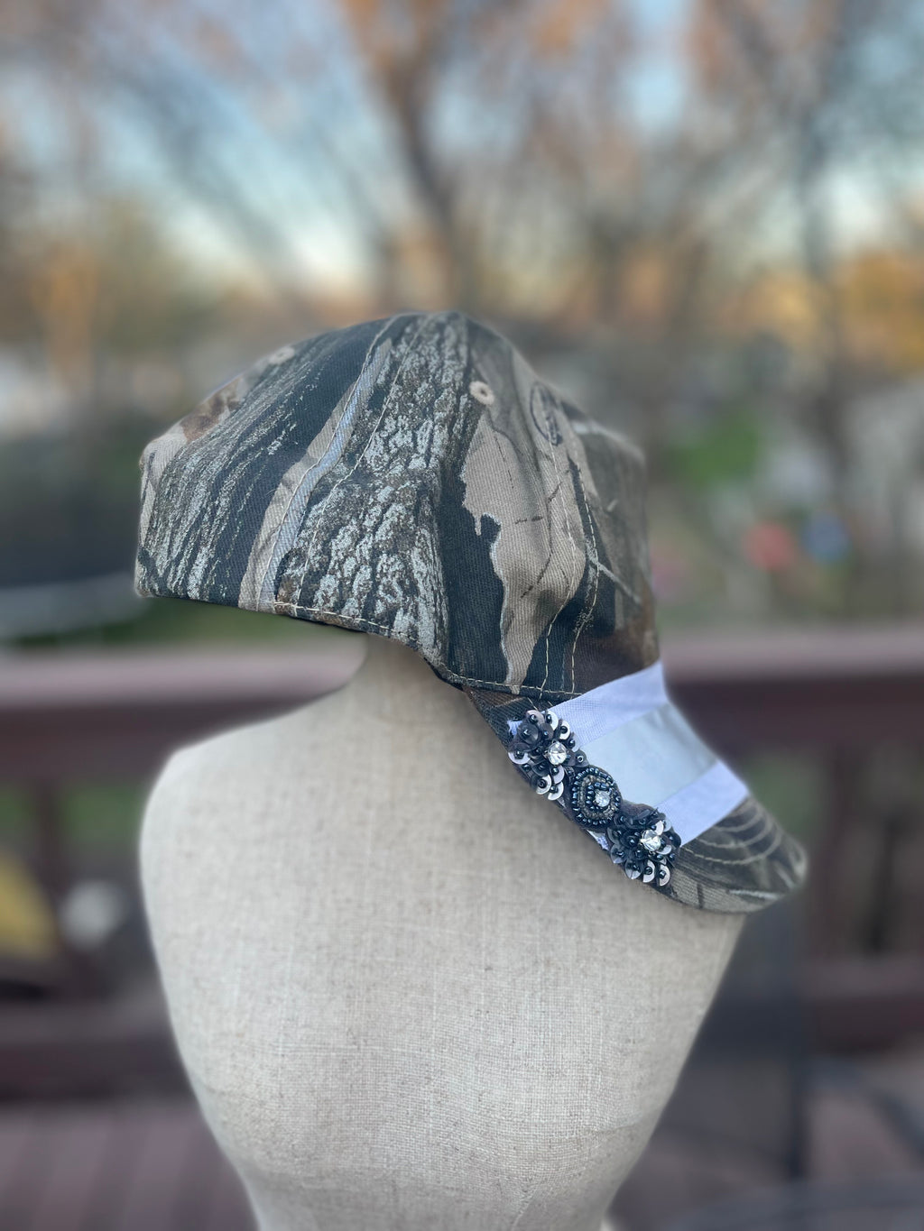 bar name trucker hat CAMO